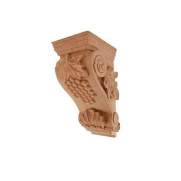 Picture of Unfinished Small Grape Corbel (CORBEL-G-1)