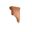 Picture of Unfinished Small Mission Corbel (CORBEL-M-1)