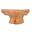 Picture of Unfinished Rounded Pedestal Foot Corner (PED-CR)