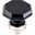 Picture of 1 1/8" Black Octagon