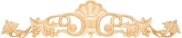 Picture of 19" X 4-1/4" X 5/8 Handcarved Applique Onlay 