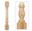 Picture of 3-3/4" x 3-3/4" x 36" Handcarved Mantel Bases Posts