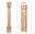 Picture of 3-3/4" x 3-3/4" x 36" Handcarved Mantel Bases  Posts 