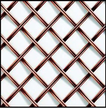 Picture of 18"X 48" Single Crimp Wire Mesh Grille