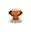 Picture of 1 3/4" Old Town Amber Wardrobe Knob