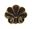 Picture of 1-3/4" Button Scroll Shell Knob