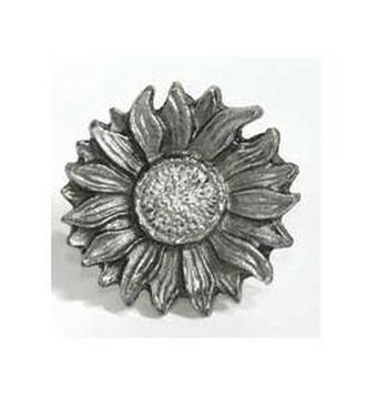 Picture of 1-1/4" Nature Sun Flower Knob 