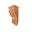 Picture of Unfinished Small Acanthus Corbel Rubberwood (CORBEL-A-12-RW)