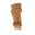 Picture of Unfinished Low Profile Acanthus Corbel Alder (CORBEL-A-6-ALD)