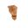 Picture of Unfinished Small Deco Corbel Red Oak (CORBEL-G-4-RO)