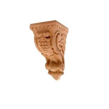 Picture of Unfinished Small Deco Corbel Red Oak (CORBEL-G-4-RO)