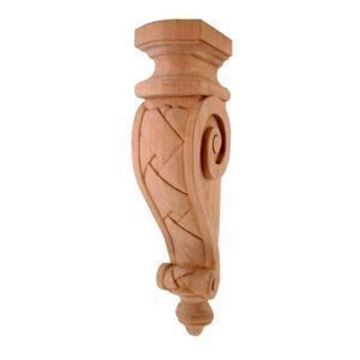 Picture of Weave Basket Corbel Red Oak (CORBEL-BW-5-RO)