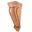 Picture of Unfinished Large Traditional Corbel Cherry (CORBEL-T-3-CH)