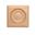 Picture of Unfinished Rosette 3-3/4" x 3-3/4" x 1" Cherry (R-8-CH)