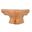 Picture of Unfinished Rounded Pedestal Foot Corner Rubberwood (PED-CR-RW)