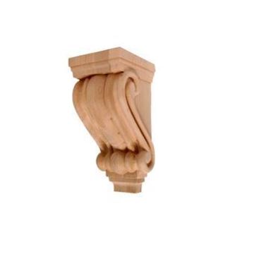 Picture of  Unfinished Small Traditional Corbel (CORBEL-T-1)