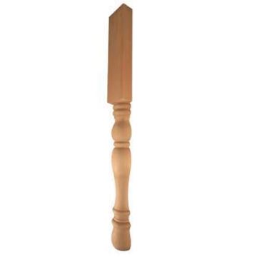 Picture of Unfinished Turned Half Post Maple (POST-E-H-MP)