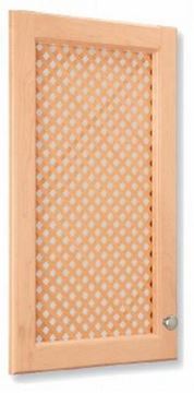 Picture of Mini Diagonal Lattice Door Insert Birch (LATDS2448BI)