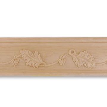 Picture of Grape Craved Moulding Whitewood (966BWW)
