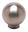 Picture of 1-1/4" Stainless Steel Knob 