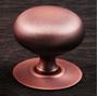 Picture of 1-1/2" Large Plain Knob with Detachable Back Plate